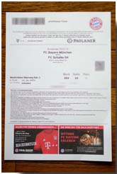 Bayern Munchen E-ticket